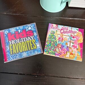 Barbie My Fab Christmas Kids Holiday Favorites CD Lot Children’s Kidz Bop